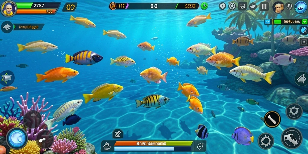 Gameplay seru dari permainan Tembak Ikan 2757 yang menantang.