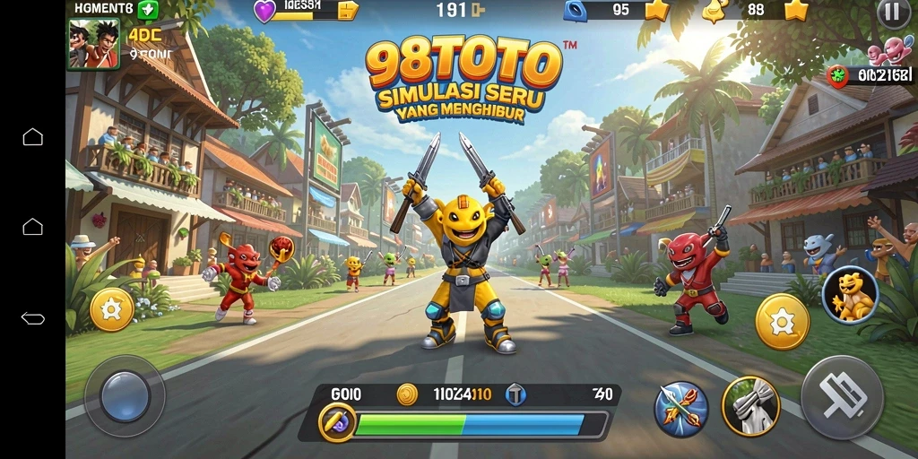 Screenshot utama 98TOTO dengan gameplay Simulation yang menarik.