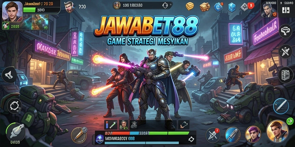 Tampilan gameplay JAWABET88 yang seru dan mendebarkan.