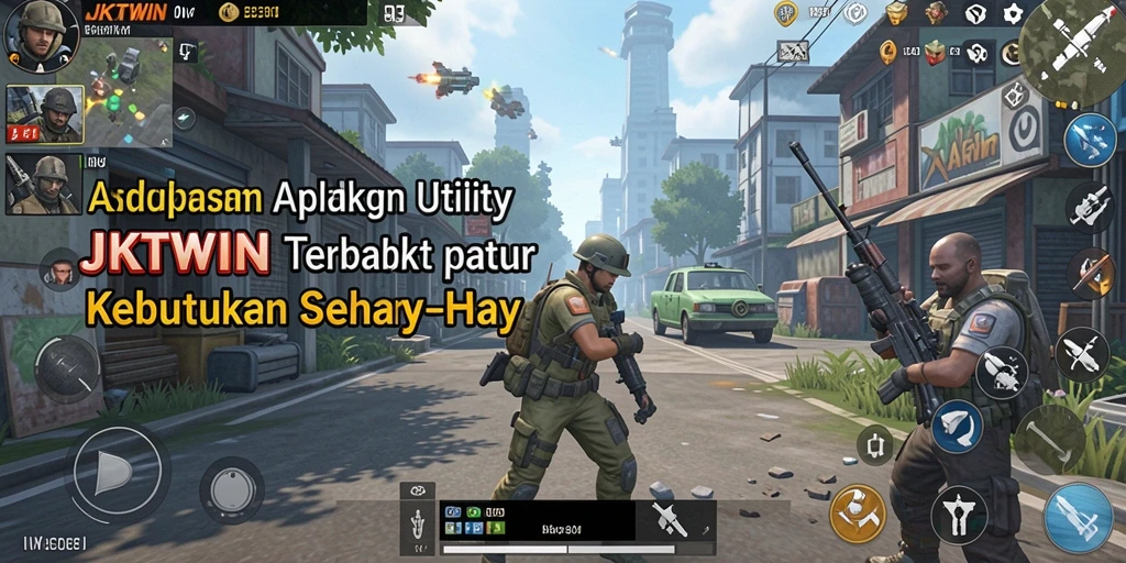 Tampilan aplikasi JKTWIN yang mempermudah pengelolaan utilitas sehari-hari.