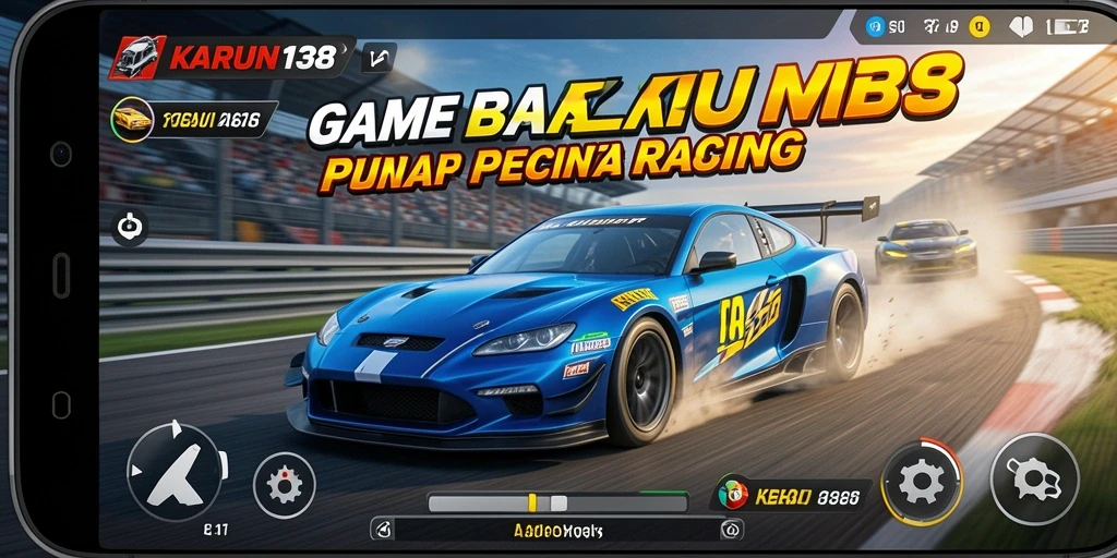 Gameplay seru balap mobil penuh tantangan dan kecepatan.