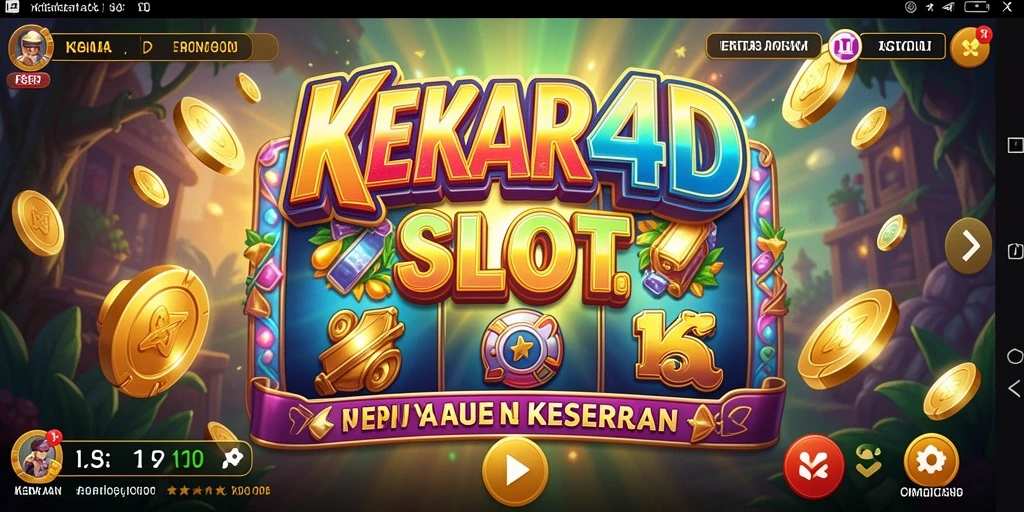 Tampilan gameplay seru dan interaktif dari KEKAR4D.