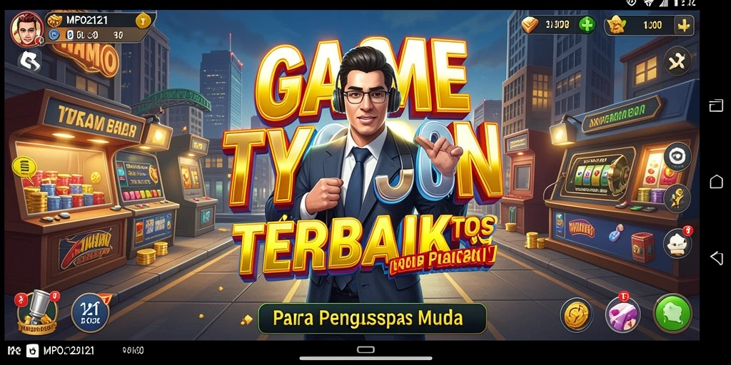 Tampilan gameplay MPO2121 yang penuh strategi Tycoon.