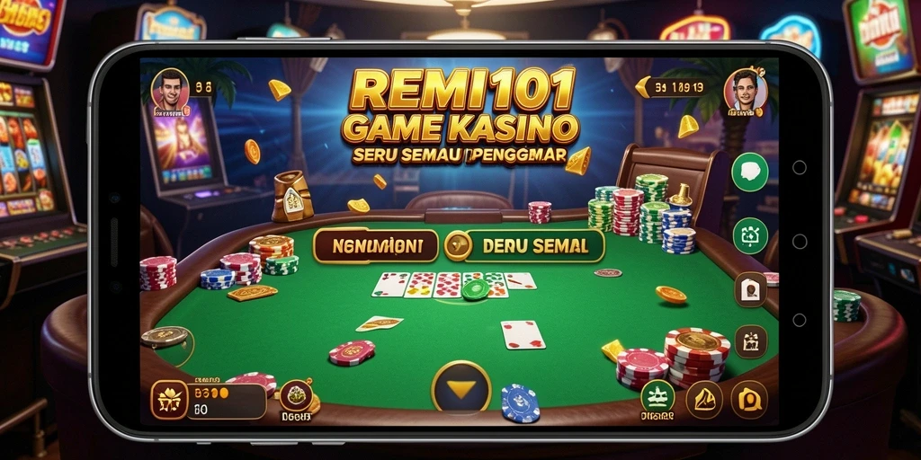 Tampilan menarik dari gameplay Kasino di REMI101.