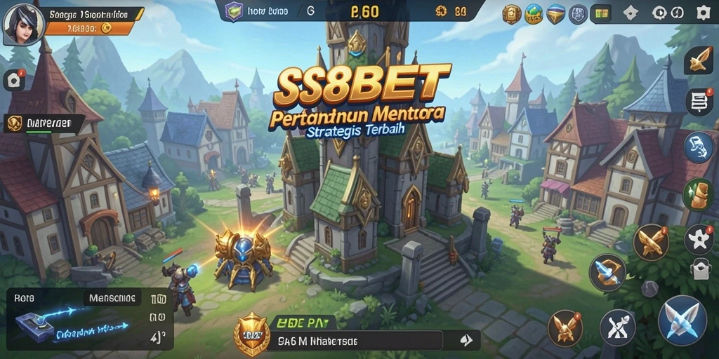 Screenshot gameplay Tower Defense yang menegangkan di SS88BET.