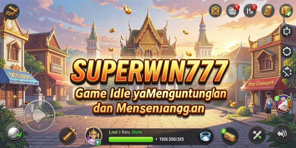 Tampilan gameplay <strong>SUPERWIN777</strong> yang seru dan intuitif untuk semua pemain.
