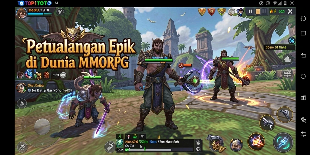 Tangkapan layar utama dari gameplay TOP1TOTO yang mendebarkan.