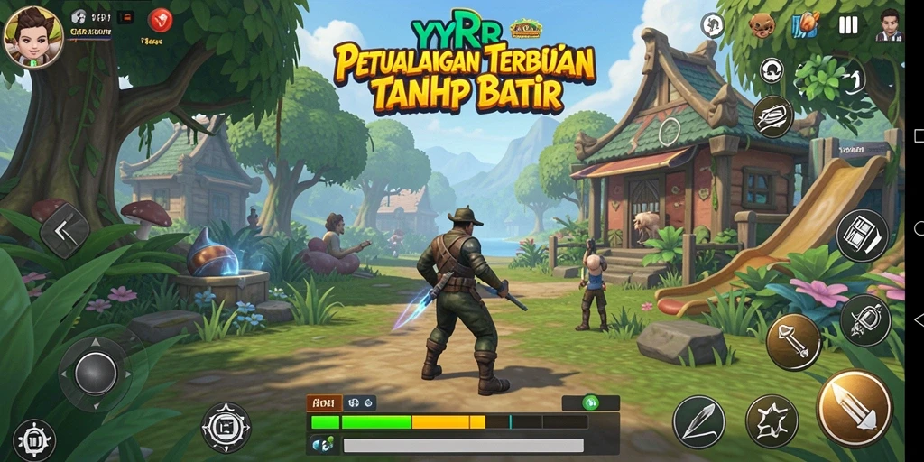 Gameplay mengesankan dalam dunia terbuka yang luas.